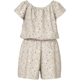 Name It Almond Milk Cute Flowers Nmfvinaya Ss Playsuit