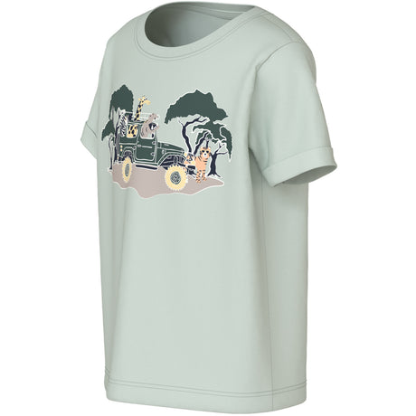 Name It Pale Aqua Drive Nmmvux Ss Topp