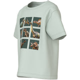 Name It Pale Aqua Dino Squad Nmmvoto Ss Nreg Topp