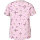 Name It Cradle Pink Butterflies Nmfvemma Aop Ss Slim Topp