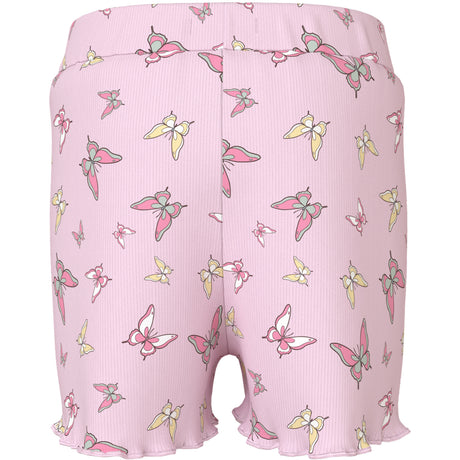 Name It Cradle Pink Butterflies Nmfvemma Aop Shorts