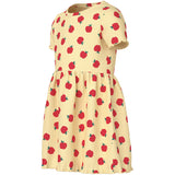 Name It Double Cream Apples Nmfvemma Ss Aop Kjole