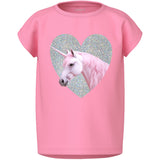 Name It Pink Drink Glitter Unicorn Nmfvotia Capsl Topp