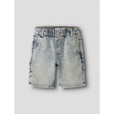 Name It Vintage Medium Blue Denim Nmmben Loose Dnm Bermuda 8620-Bc Noos