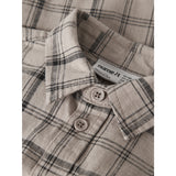 Name It Chateau Gray Check Nmmhowie Ss Nreg Skjorte Box
