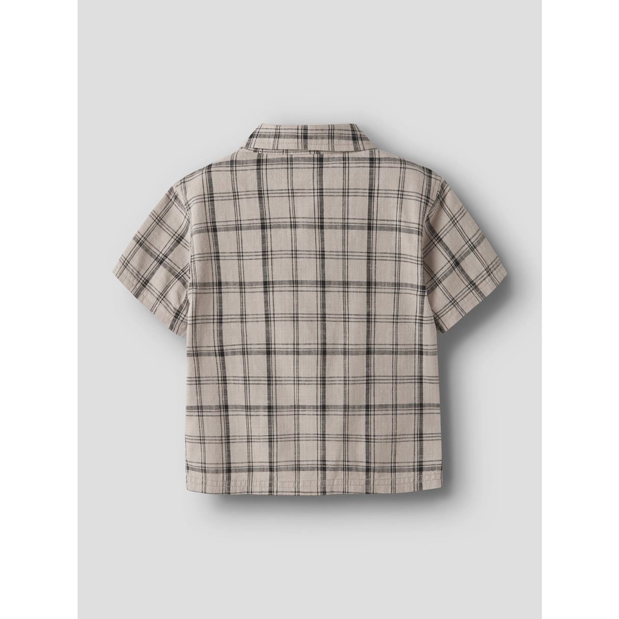 Name It Chateau Gray Check Nmmhowie Ss Nreg Skjorte Box