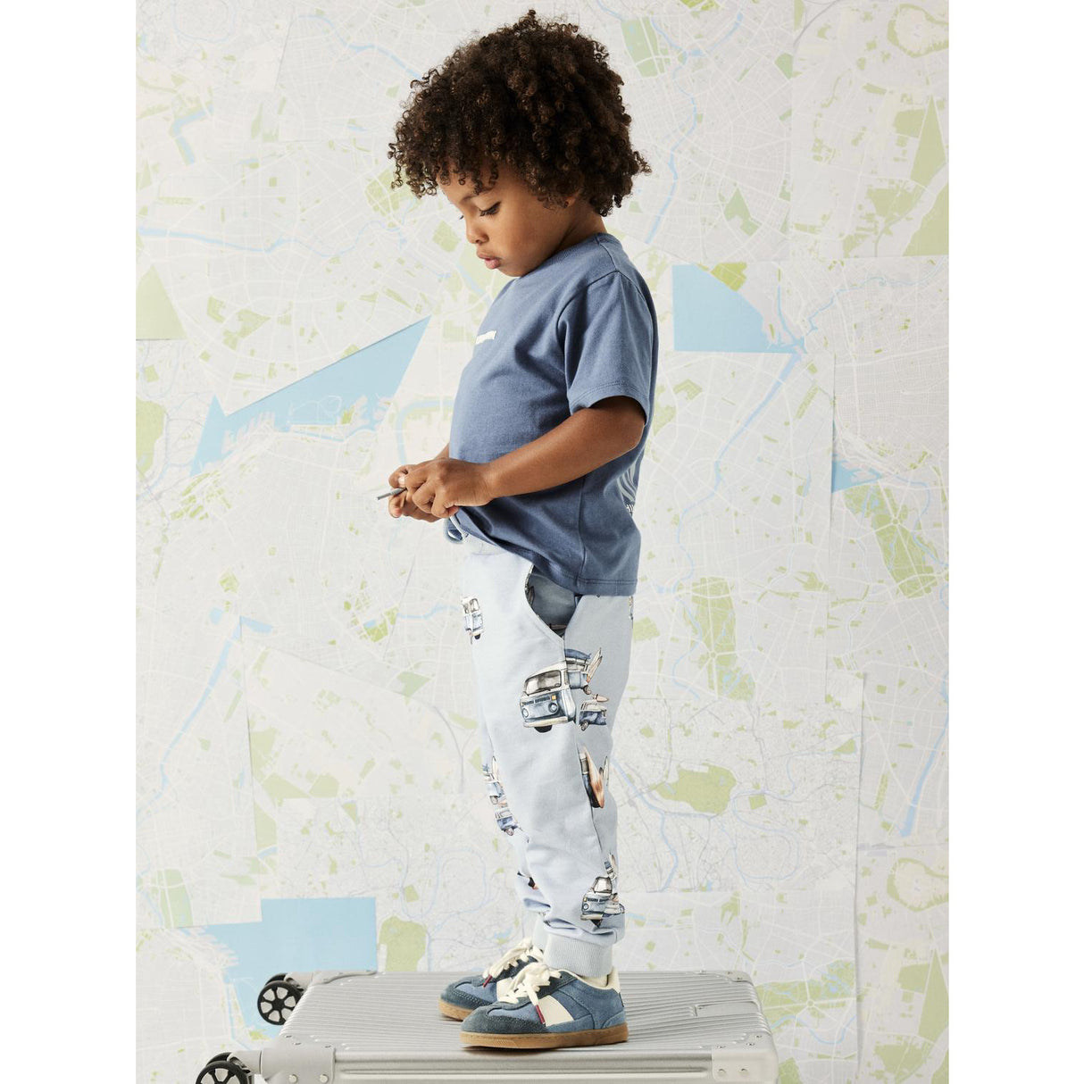 Name It Blue Fog Nmmjaxon Nreg Sweat Bukser Unb
