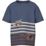 Name It Vintage Indigo Nmmjalo Ss Nreg Topp