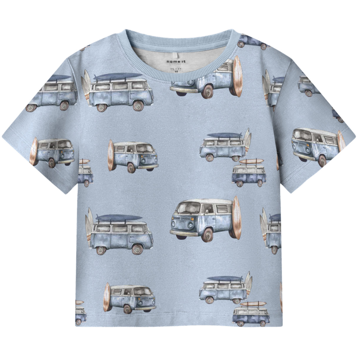Name It Blue Fog Nmmjaxon Ss Nreg Topp