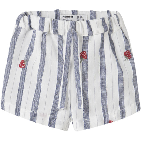 Name It Purple Impression Nbfjelena Shorts