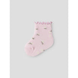 Name It Cloud Dancer Cradle Pink Nbfjuberry 2P Strømper