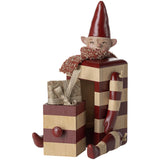 Maileg Nisse Med Skuffe, Rød