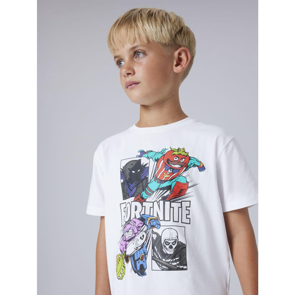 Name It Bright White Nkmambrose Fortnite Ss Nreg Topp Bfu