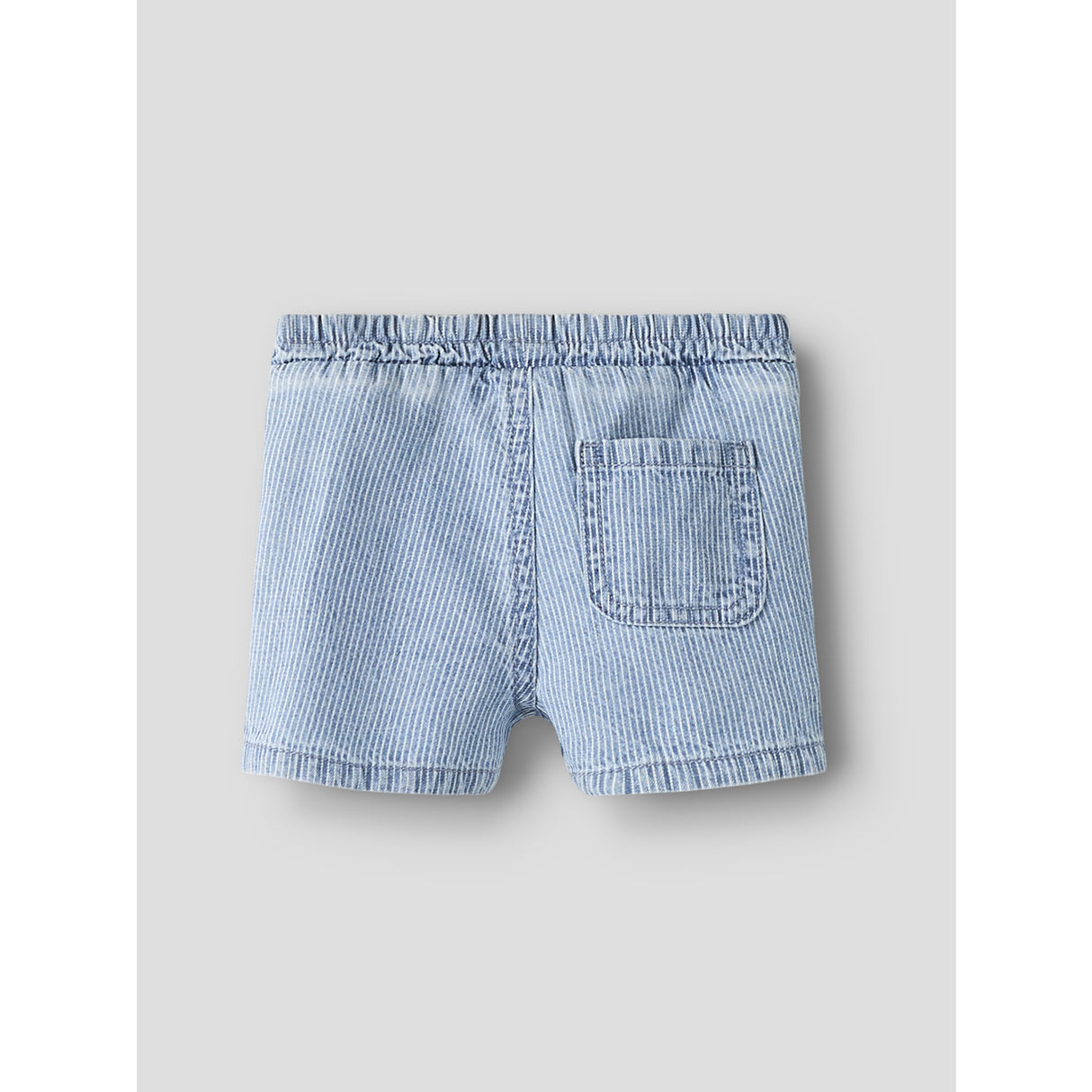 Name It Light Blue Denim Nbmryan Stripe Dnm L Shorts 1910-Ip H