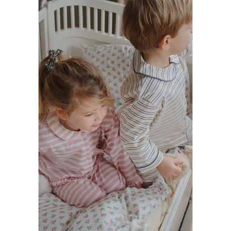 Konges Sløjd Indigo Butter Stripe Pio Sett Gots