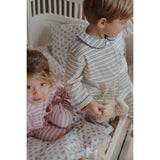 Konges Sløjd Indigo Butter Stripe Pio Sett Gots