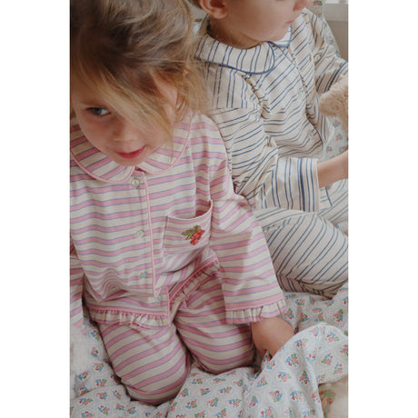 Konges Sløjd Lolly Stripe Pio Frill Sett Gots