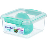 Sistema Minty Teal 1.2L Lunch Plus Matboks Med Itsy Flaske 380 Ml