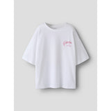 Name It Bright White Paradise Nkfhaima Ss Rlx Topp Box