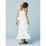 Name It Bright White Nkfhermala Long Skjørt