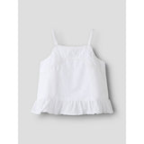 Name It Bright White Nkfhermala Stropp Topp