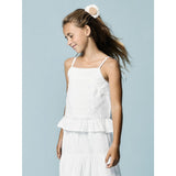 Name It Bright White Nkfhermala Stropp Topp