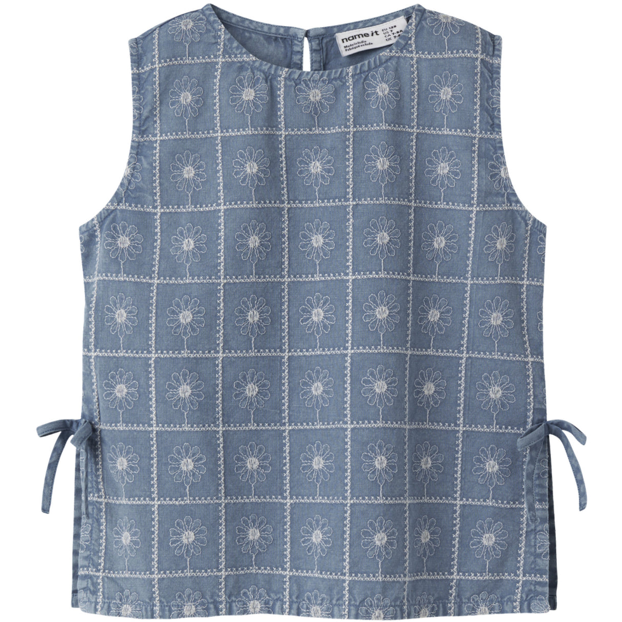 Name It Faded Denim Nkfherta Sl Topp