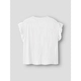 Name It Bright White Nkfjaden Sl Nreg Sh Topp