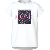 Name It Bright White Florals Nkfvigea Capsl Topp