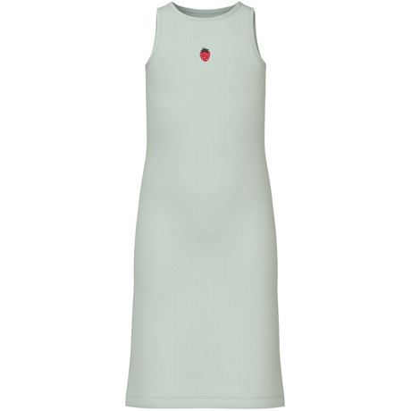 Name It Pale Aqua Strawberry Nkfvivemma Tank Slim Kjole