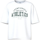 Name It Bright White Championship Nkmvalix Ss Rlx Topp