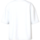 Name It Bright White Championship Nkmvalix Ss Rlx Topp