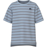 Name It Blue Fog Chestnut Nkmvoby Ss Nreg Topp
