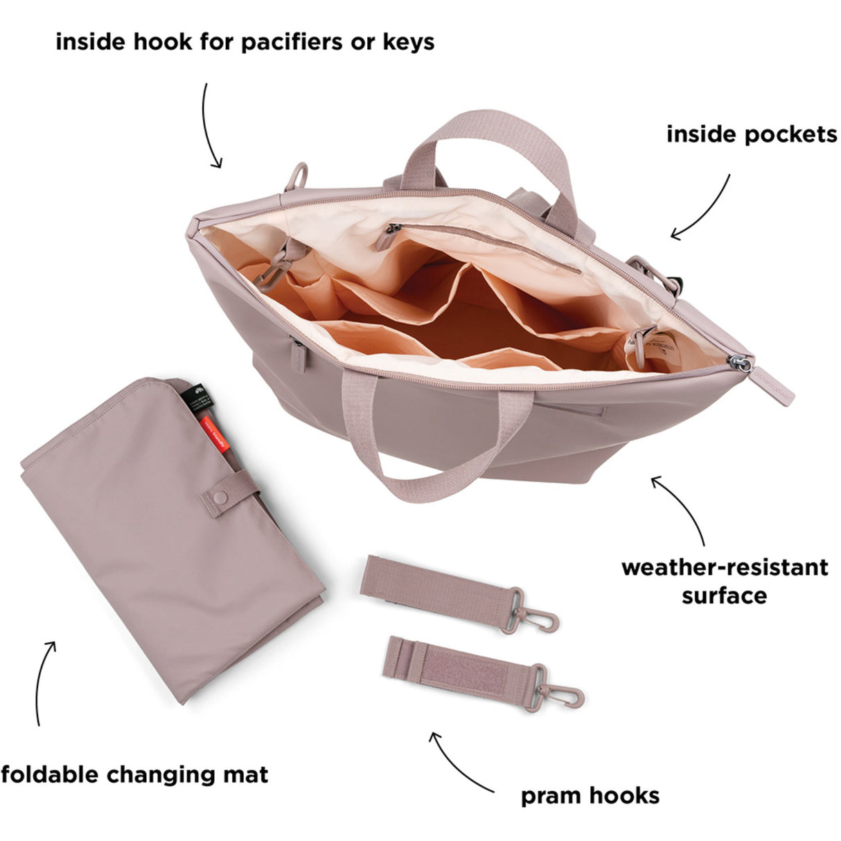 DonebyDeer Powder Puslerygsæk