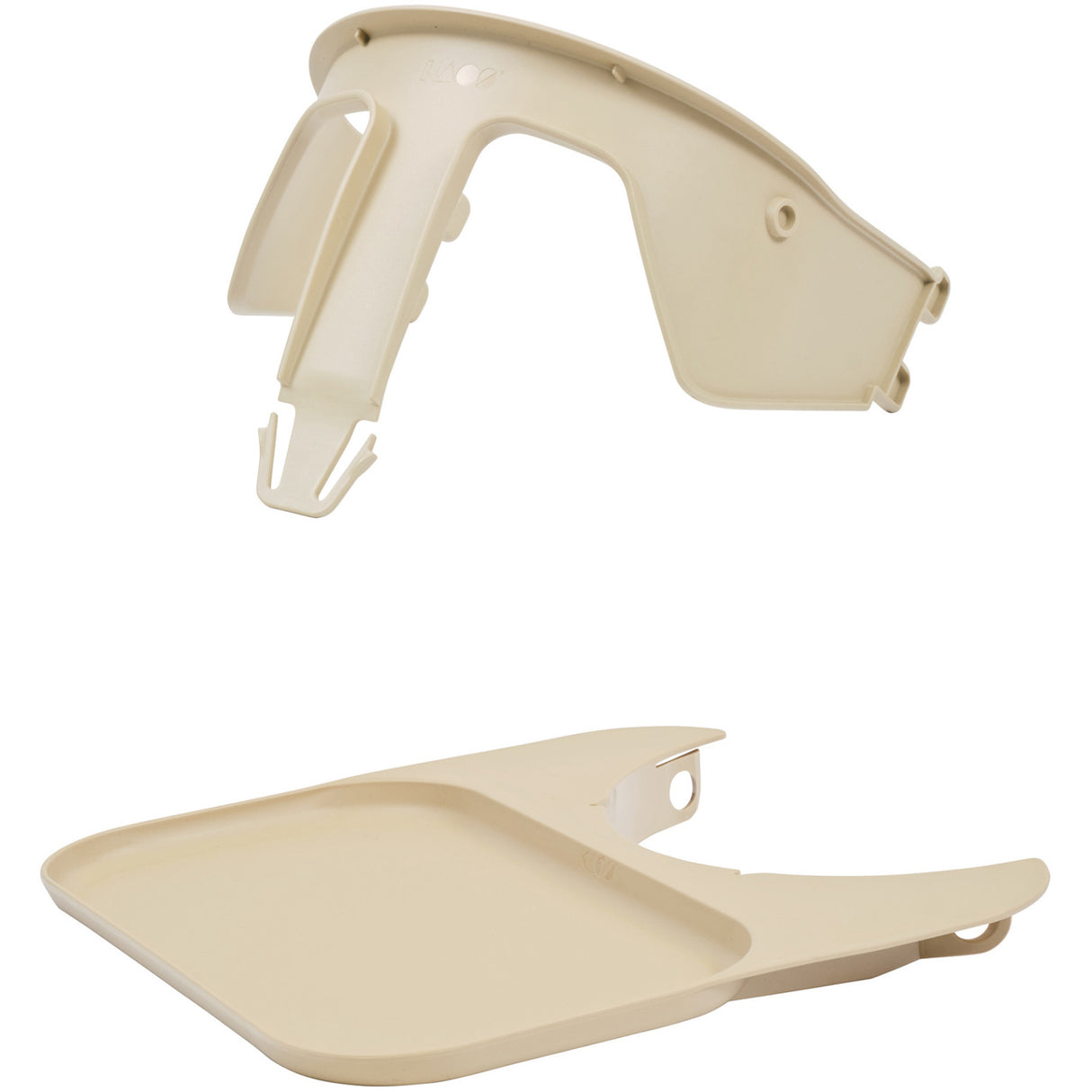 KAOS Desert Sand Klapp High Stol Recycled Med KLAPP® Safety Rail & Tray Bundle