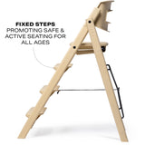 KAOS Desert Sand Klapp High Stol Recycled Med KLAPP® Safety Rail & Tray Bundle