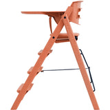 KAOS Terracotta Pink Klapp High Stol Recycled Med KLAPP® Safety Rail & Tray Bundle