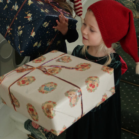 Konges Sløjd Christmas Red Christmas Strikk Lue