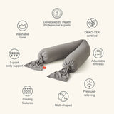 bbhugme Stone/Plum Pregnancy Pute