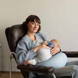 bbhugme Blue/Melange Nursing Pute