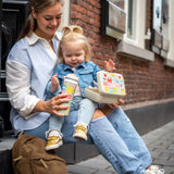Koziol Organic Sand Lunch Box Med Separation Skål Candy L Peppa Pig
