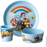 Koziol Organic Sky Blue Small Tallerken + Skål + Kopp Connect Grow Paw Patrol
