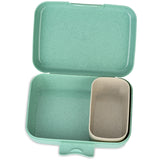 Koziol Organic Sage Green Lunch Box Med Separation Skål Candy L Rex