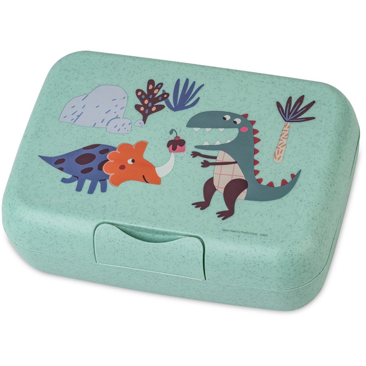 Koziol Organic Sage Green Lunch Box Med Separation Skål Candy L Rex