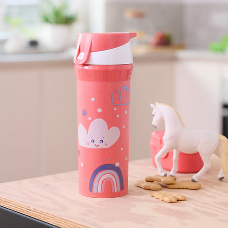 Koziol Organic Coral Red Water Flaske 500Ml Stan 0,5 Dreams