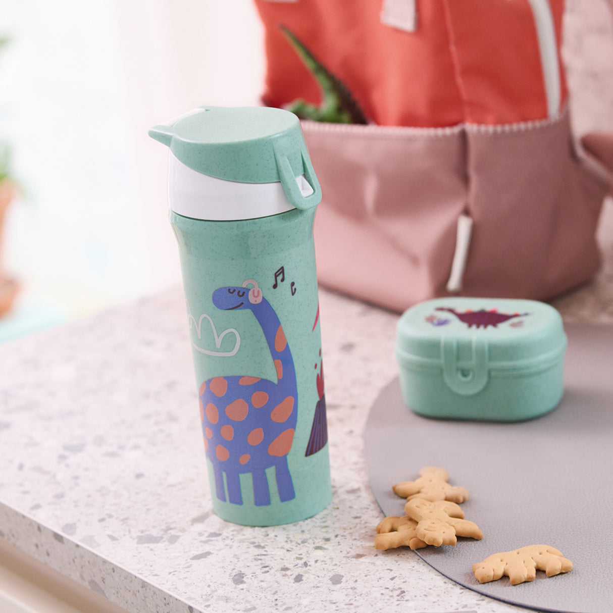 Koziol Organic Sage Green Water Flaske 500Ml Stan 0,5 Rex