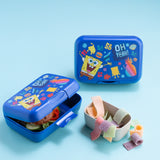 Koziol Organic Space Blue Lunch Box Med Separation Skål Candy L Spongebob Squarepants