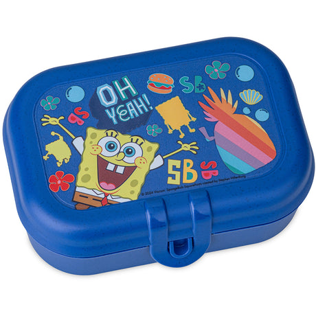 Koziol Organic Space Blue Lunch Box Sett Pascal Ready Mini Spongebob Squarepants