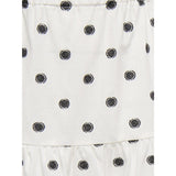 kids ONLY Cloud Dancer Black Dots Kogsweta Long Skjørt Wvn
