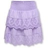 kids ONLY Lilac Breeze Koglou Life Emb Layered Skjørt Wvn